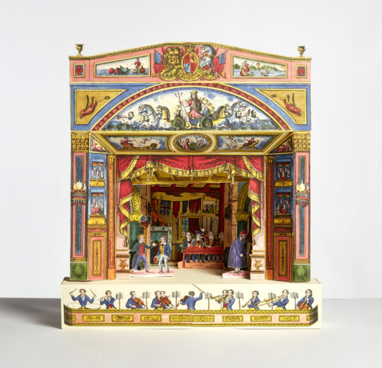 Image result for cardboard puppet show antique"