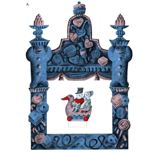 Hansel & Gretel Toy Theatre Proscenium by Clive Hicks-Jenkins