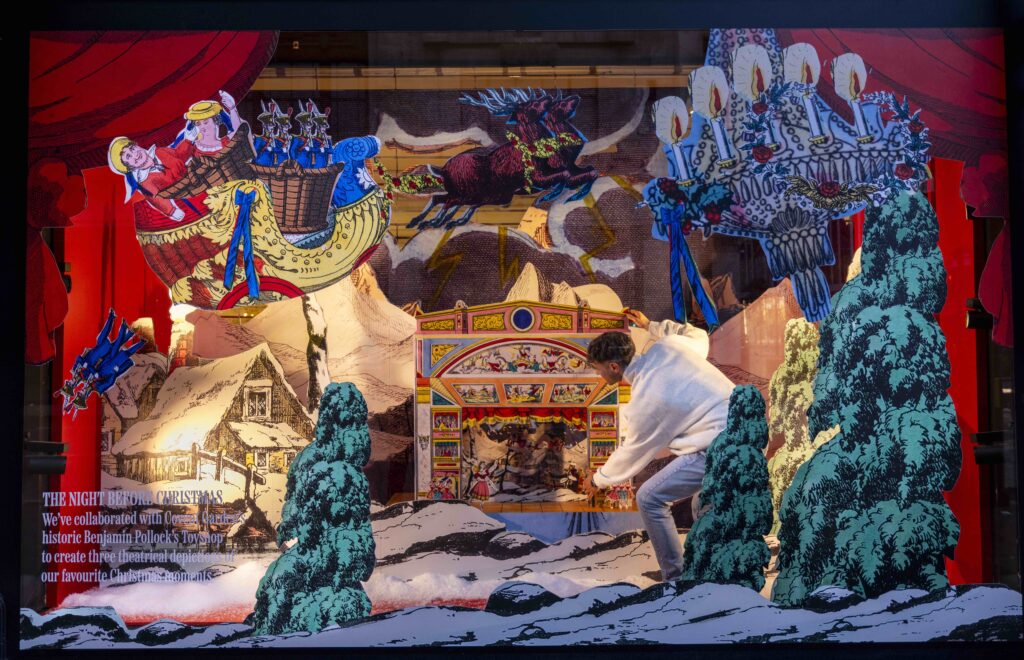 Benjamin Pollock's Christmas Window at Selfridges 2023