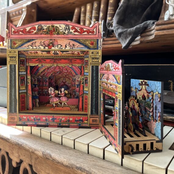 Pollocks Reverie Toy Theatre Large and Small