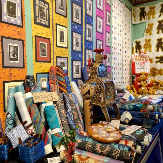 Charlotte Cory's Six Months of Dreaming exhibition with Kokeshi Doll