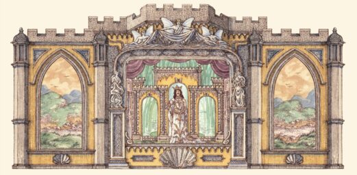 The Dancing Marquess, a toy theatre by Lukas Palumbo