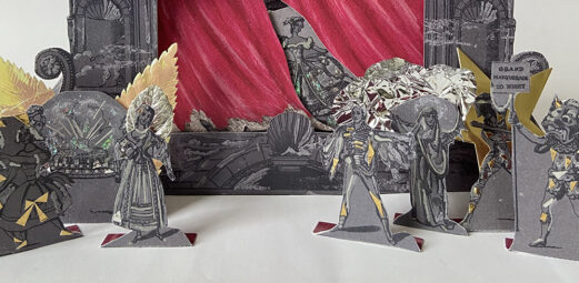 Cinderella characters for new Pollock's theatre by Lorenzo Gabini