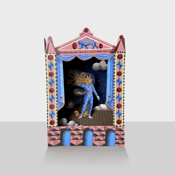 Cosmos Paper Theatre by Raphael Greaves for Benjamin Pollock's Toyshop