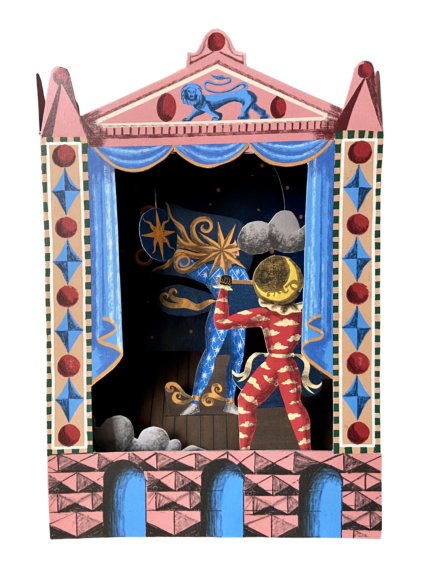 Comsos Theatre by Raphael Greaves with star & moon
