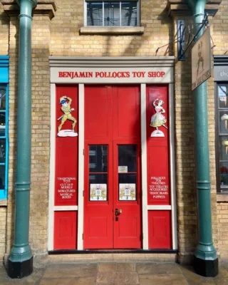 Do you know where this door leads to? Come and find us in Covent Garden this Spring/Summer.

We are open from 10.30 - 6pm everyday. We have a later opening time of 11.00 on Sundays and Bank Holidays.
.
.
.
.
.
.
#toyshop #reddoor #harlequin #sharingaworldofshops #benjaminpollockstoyshop #pollockstoyshop #coventgardenlondon