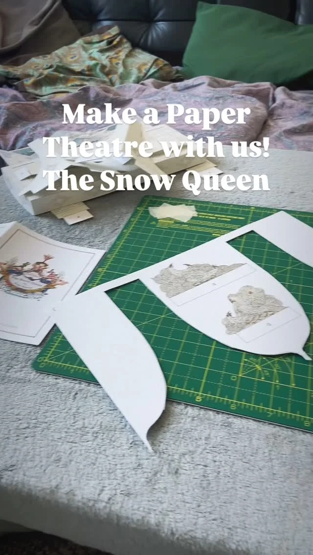 Pro Tips for making one of our paper theatres.

@shakira_thebengalcat 
.
.
.
.
.
.
#papertheatre #papertheater #toytheatre #thesnowqueen #fairytale #hanschristianandersen #cutoutandmake #bengalcatlovers #benjaminpollockstoyshop #pollockstoyshop #coventgarden